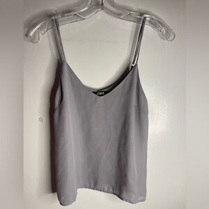 REHAB l Dove Gray l V-Neck Spaghetti Strap Cami Tank Top l Size L
